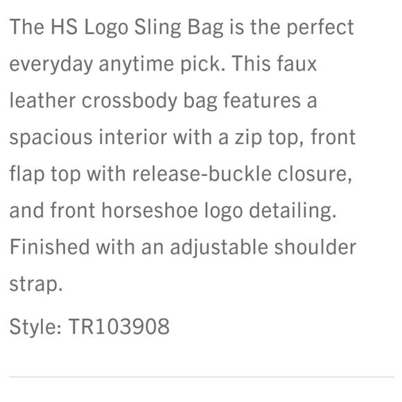 True Religion Ivan Horseshoe Logo Sling Bag - Picture 6 of 8